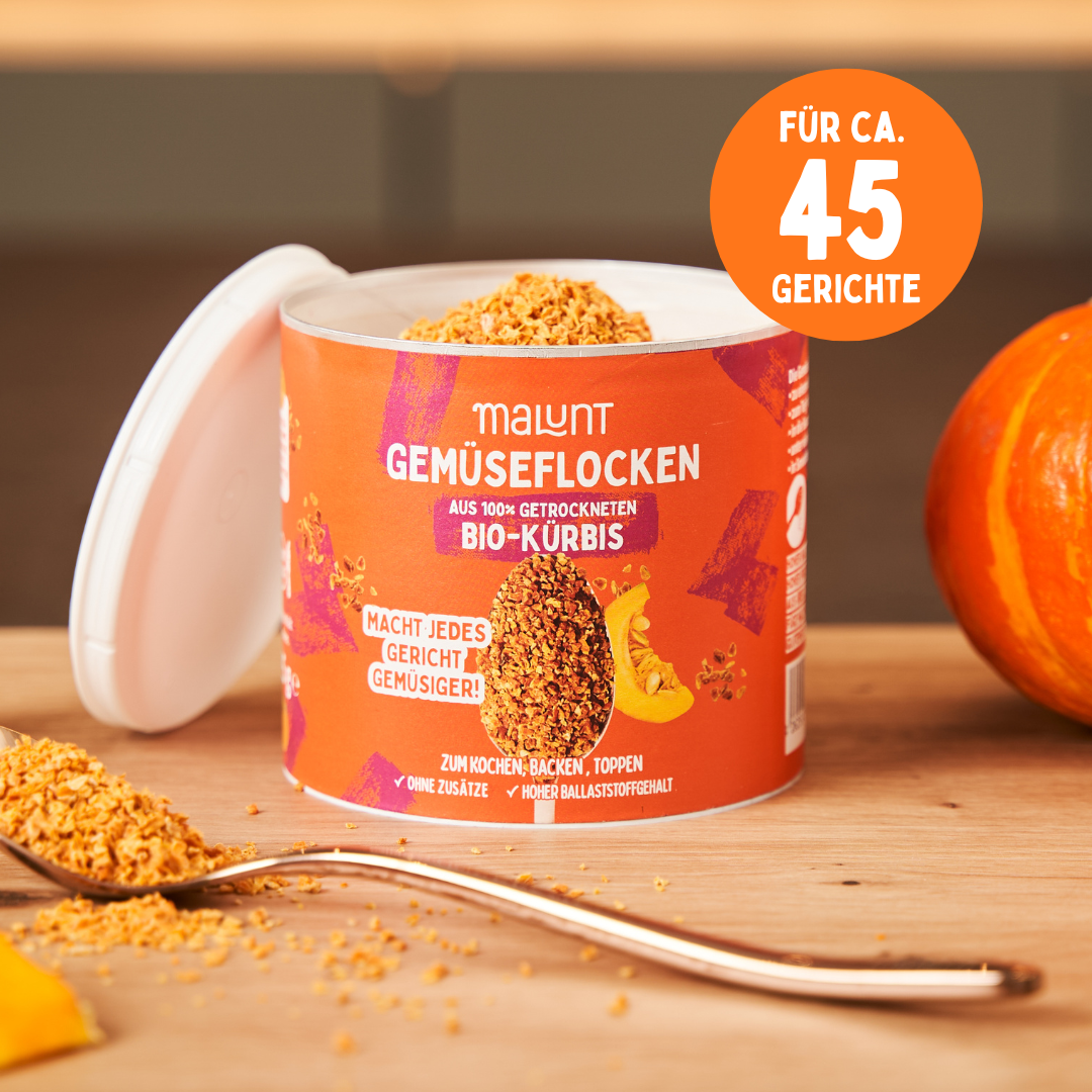 Kürbis Flocken