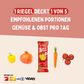 Bio-Gemüse-Riegel Pikante Paprika 12 Stück