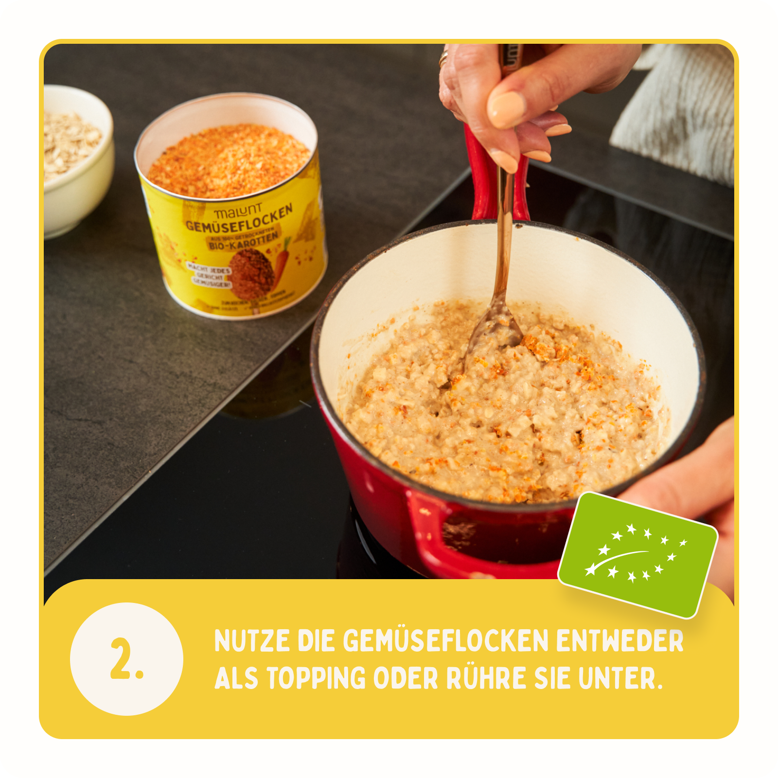 Karotten Flocken