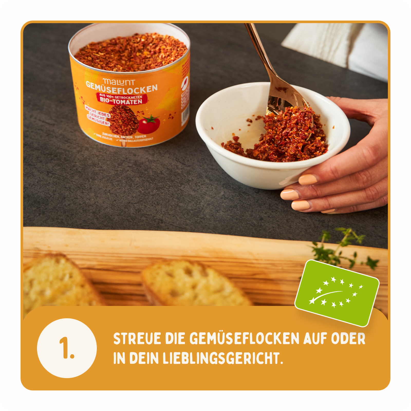 Tomaten Flocken