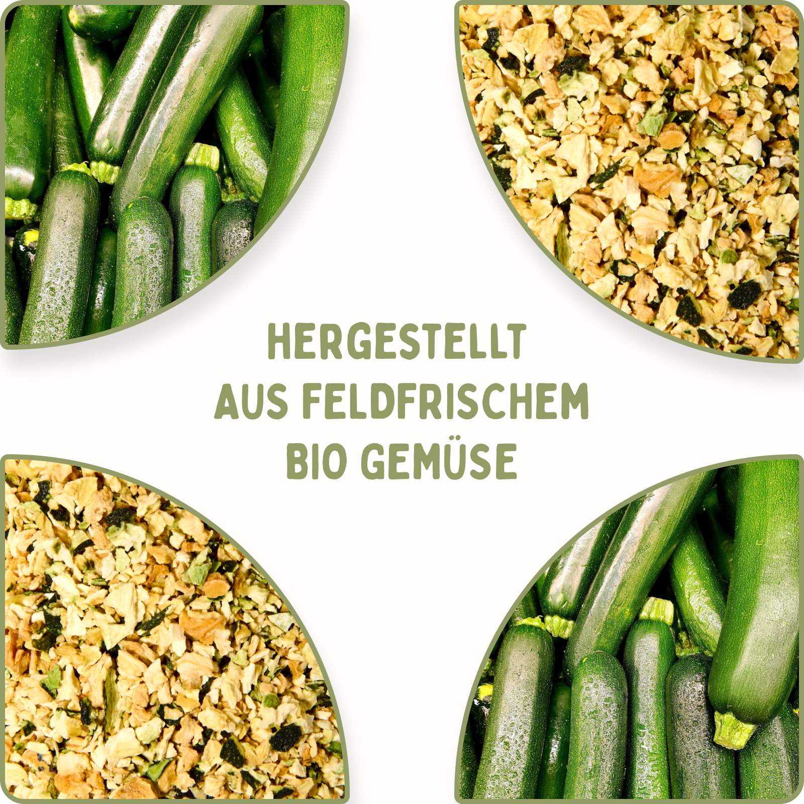 Zucchini Flocken