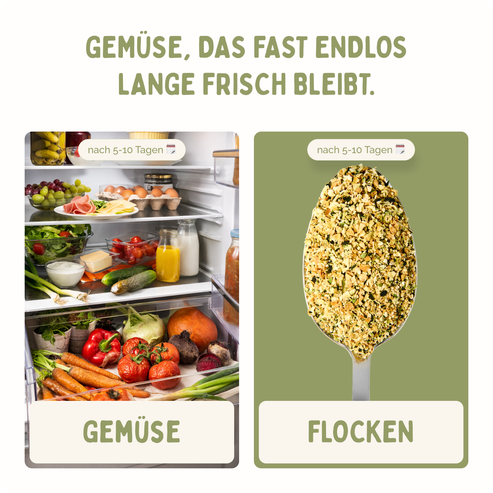 Zucchini Flocken