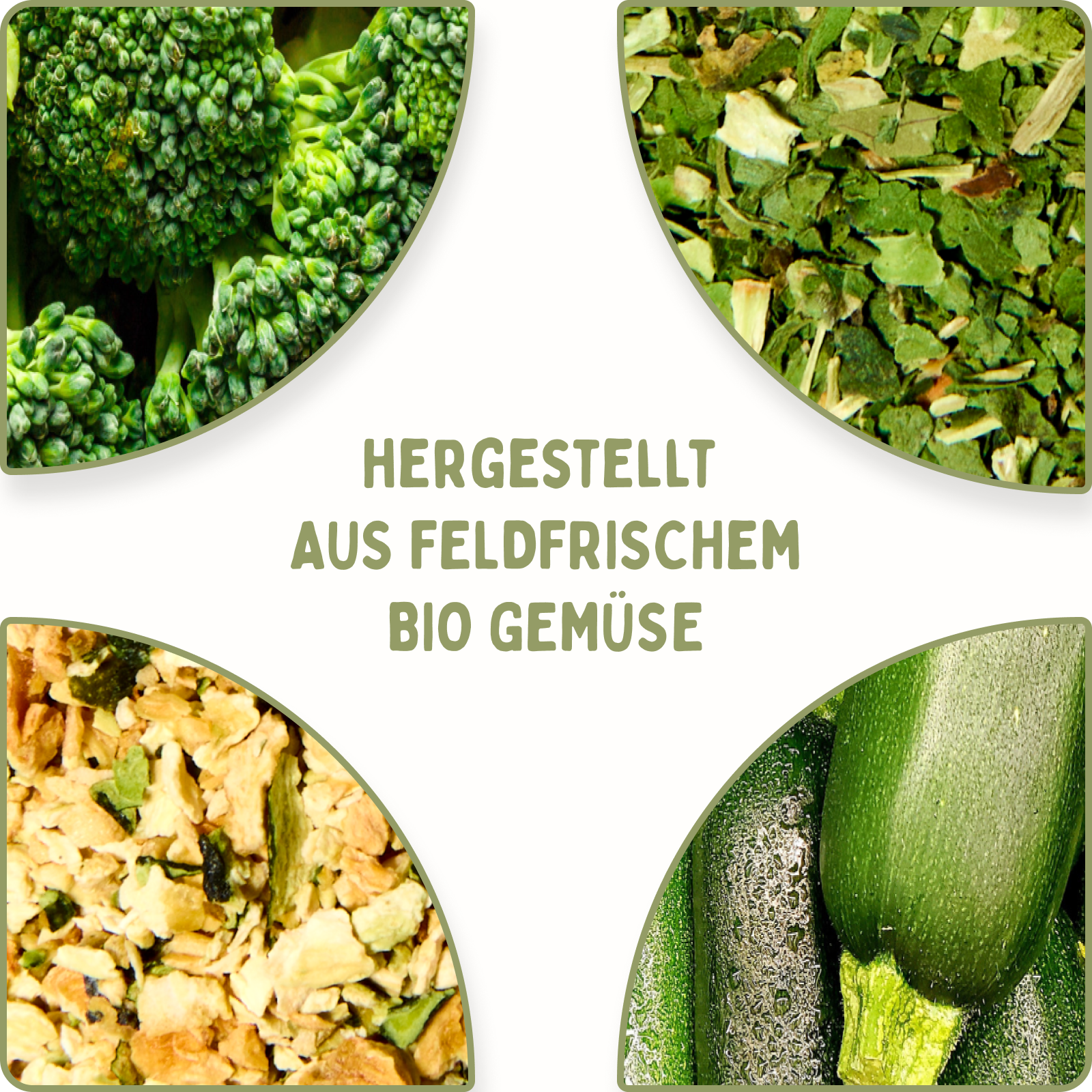 Zucchini Flocken Set