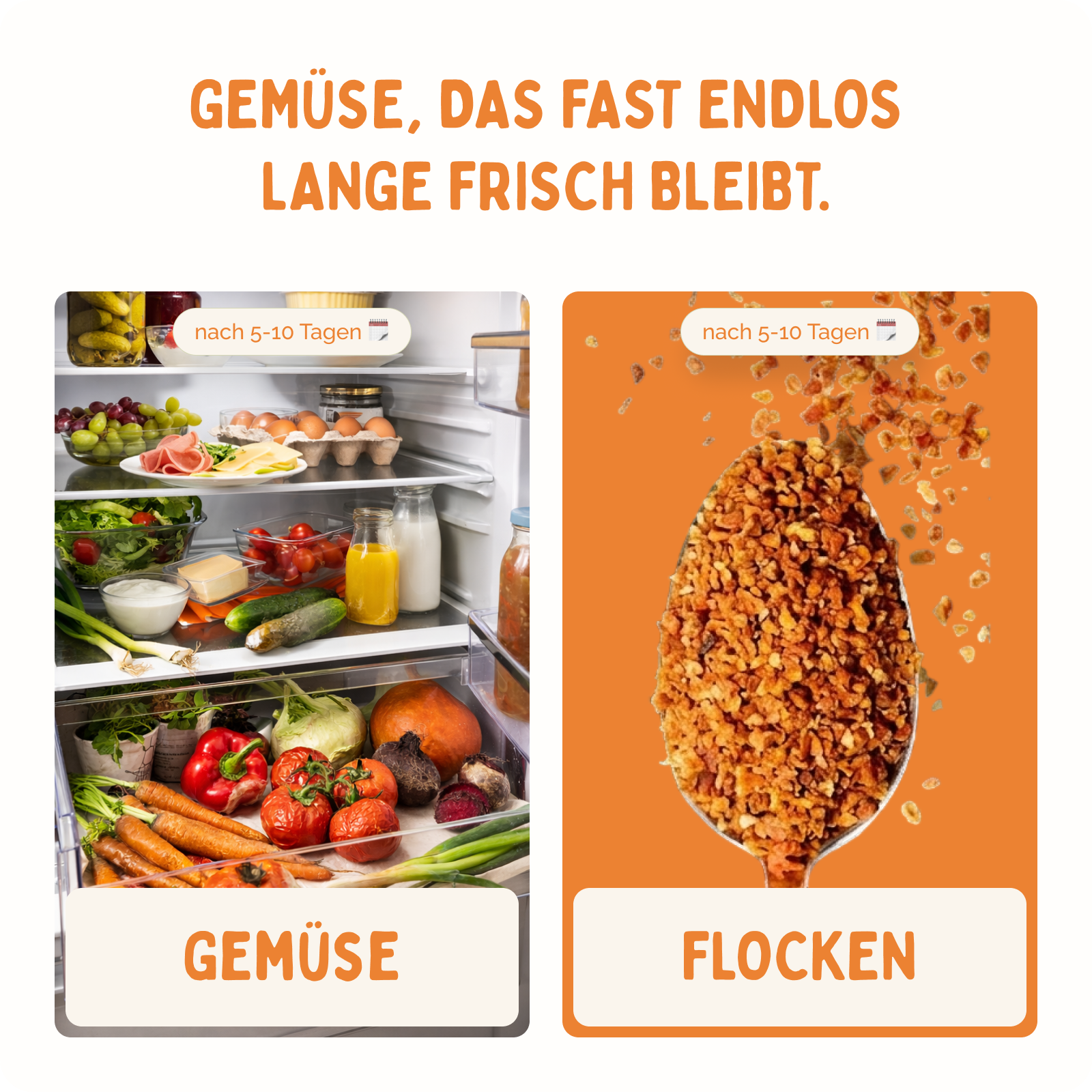 Kürbis Flocken