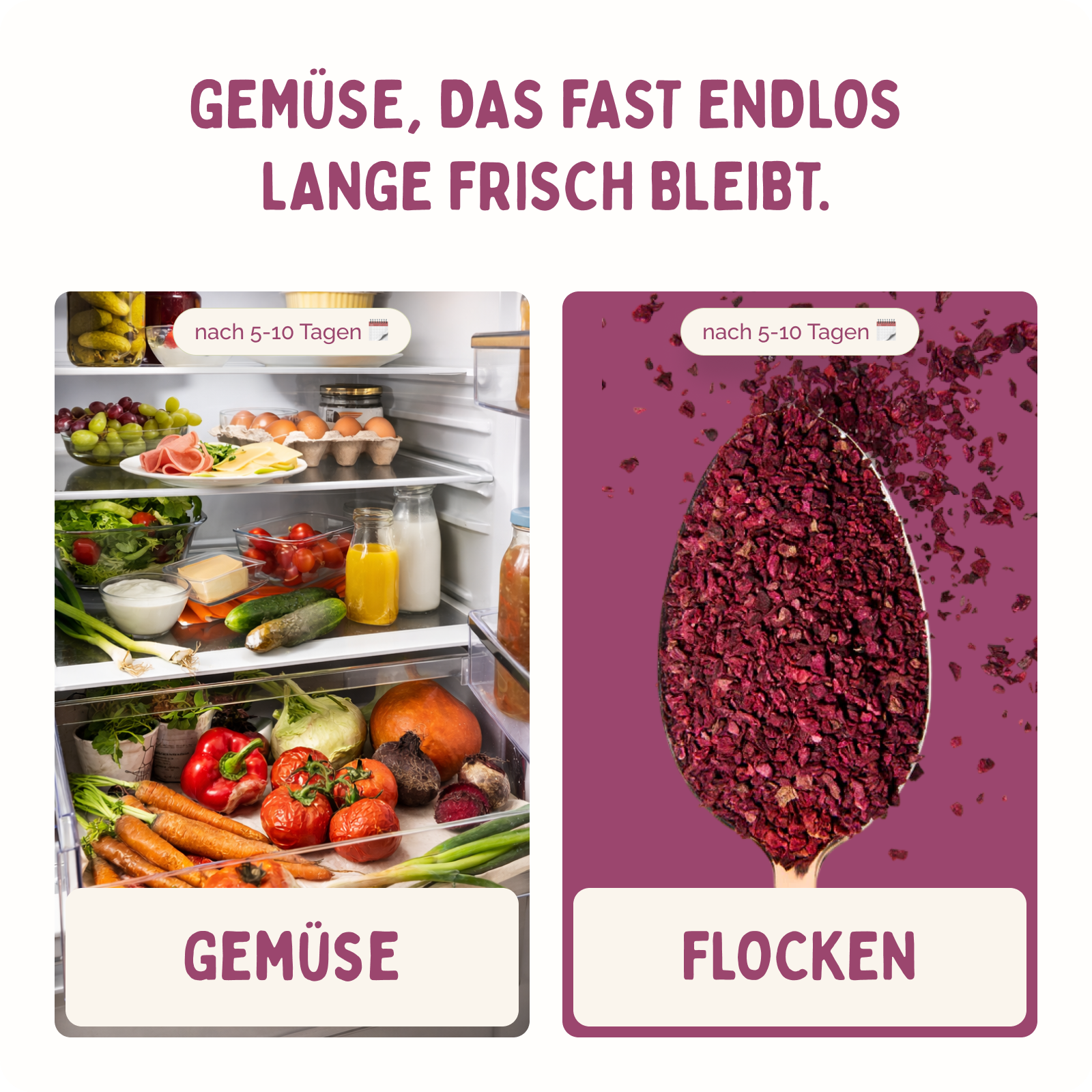 Rote Bete Flocken