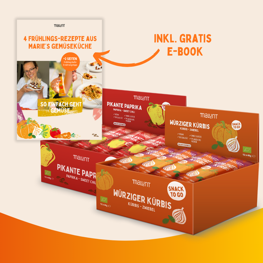 Frühling Bundle Bio-Gemüse-Riegel 24 Stück