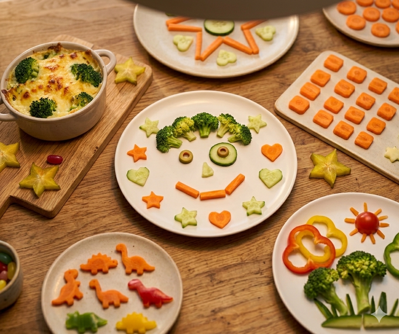 Du weißt, sie essen zu wenig Gemüse