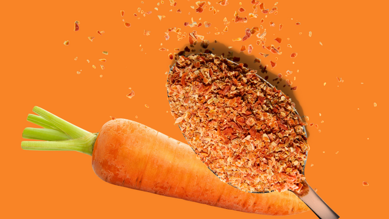 Karotten Flocken