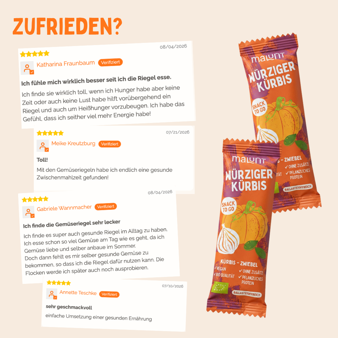 Kürbis Riegel