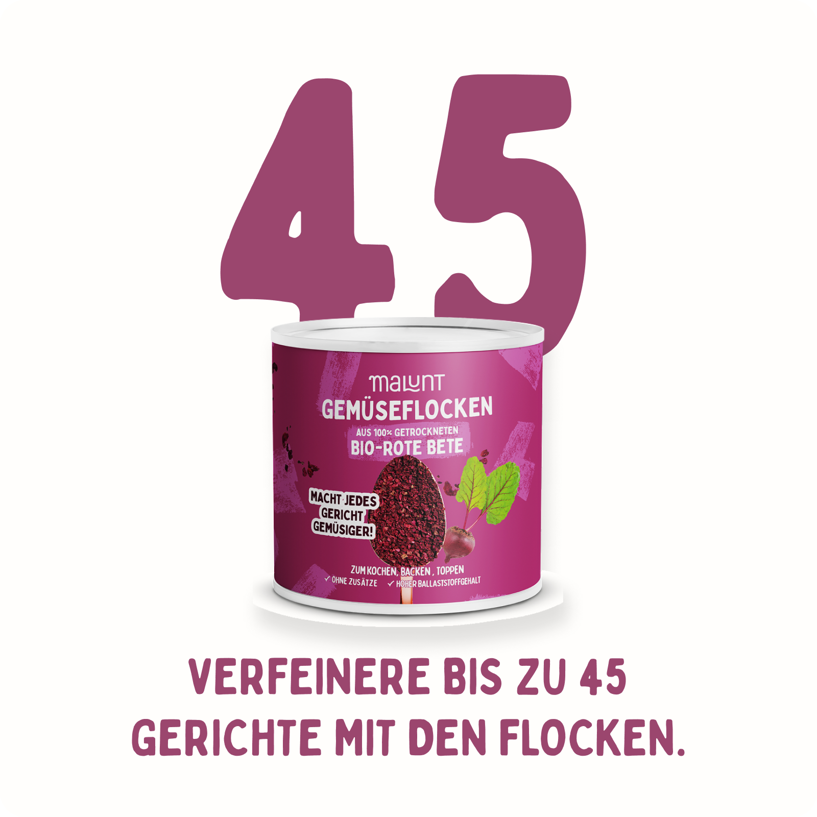 Rote Bete Flocken