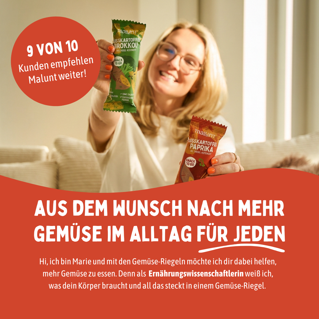 Süßkartoffel - Paprika Riegel