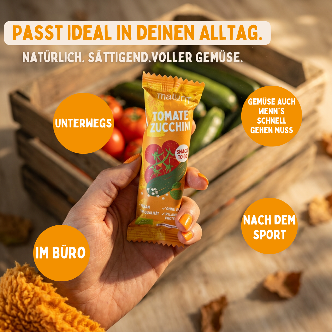 Tomate-Zucchini Riegel