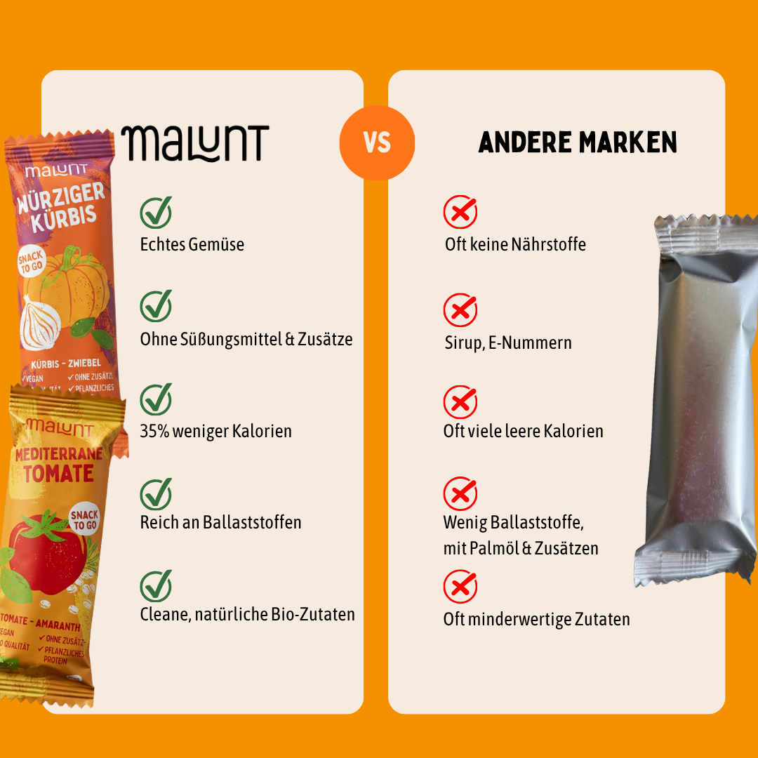 Probierset Bio-Gemüse-Riegel