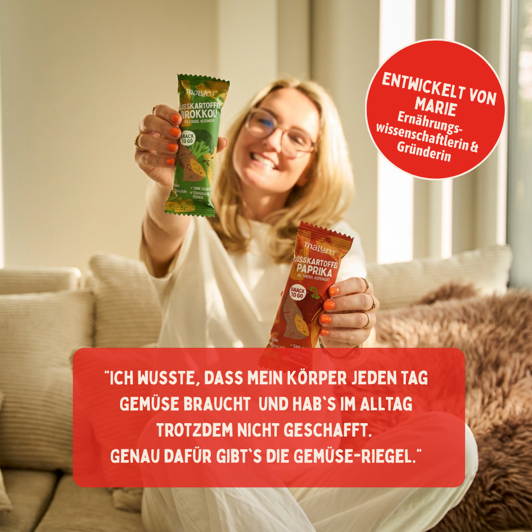 Süßkartoffel - Paprika Riegel