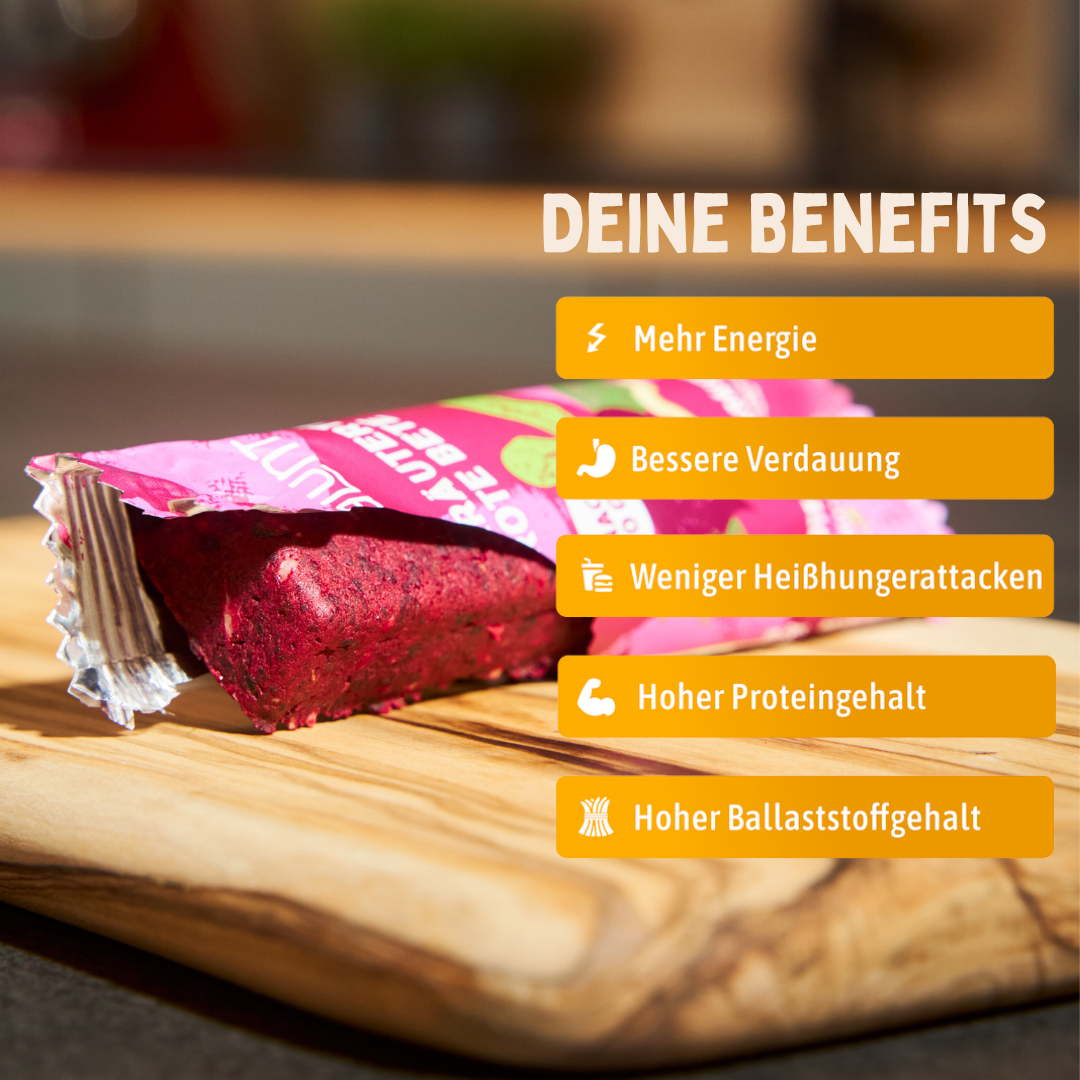 Rote Bete Riegel