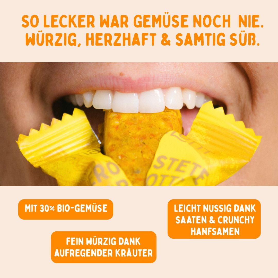 Probierset Bio-Gemüse-Riegel