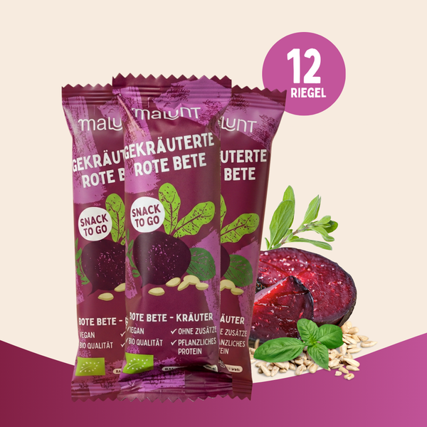 Rote Bete Riegel
