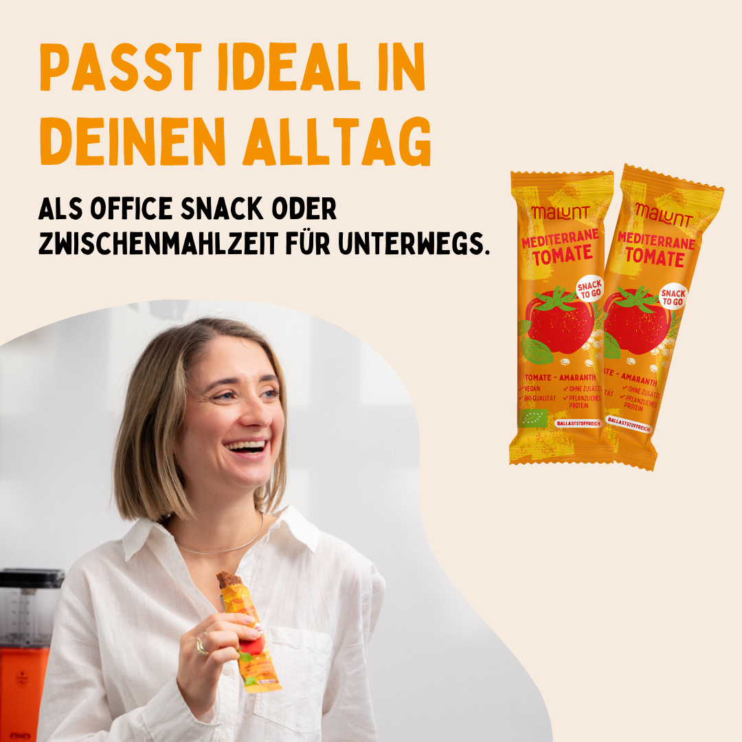 Bio-Gemüse-Riegel Mediterrane Tomate 12 Stück