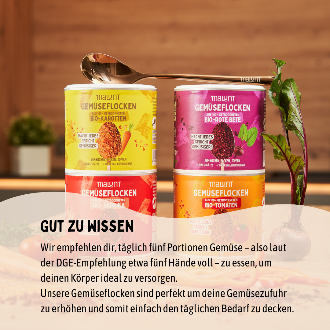 Starterset Gemüseflocken