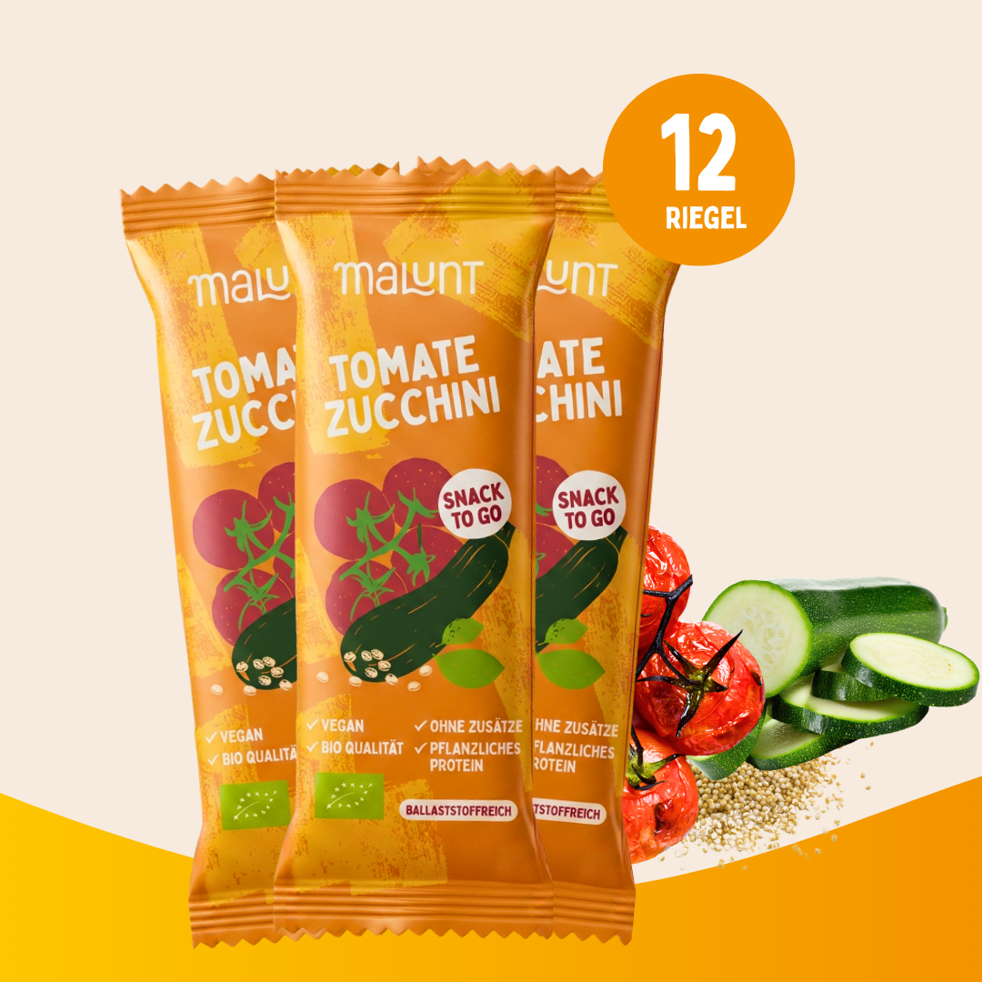Tomate-Zucchini Riegel