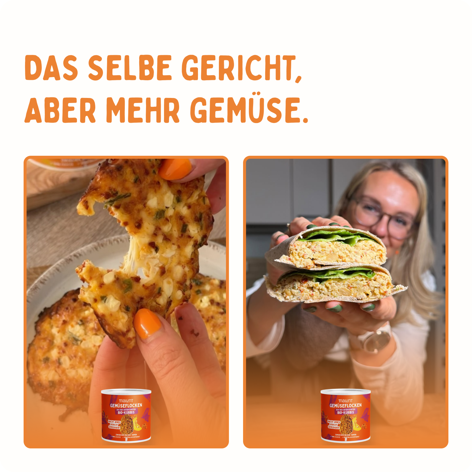 Kürbis Flocken